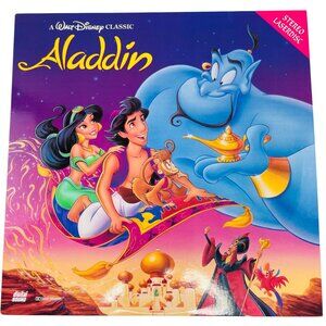 Walt Disney Aladdin Home Video Laserdisc 1993